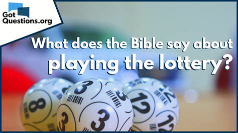 lottery bible number rundown.